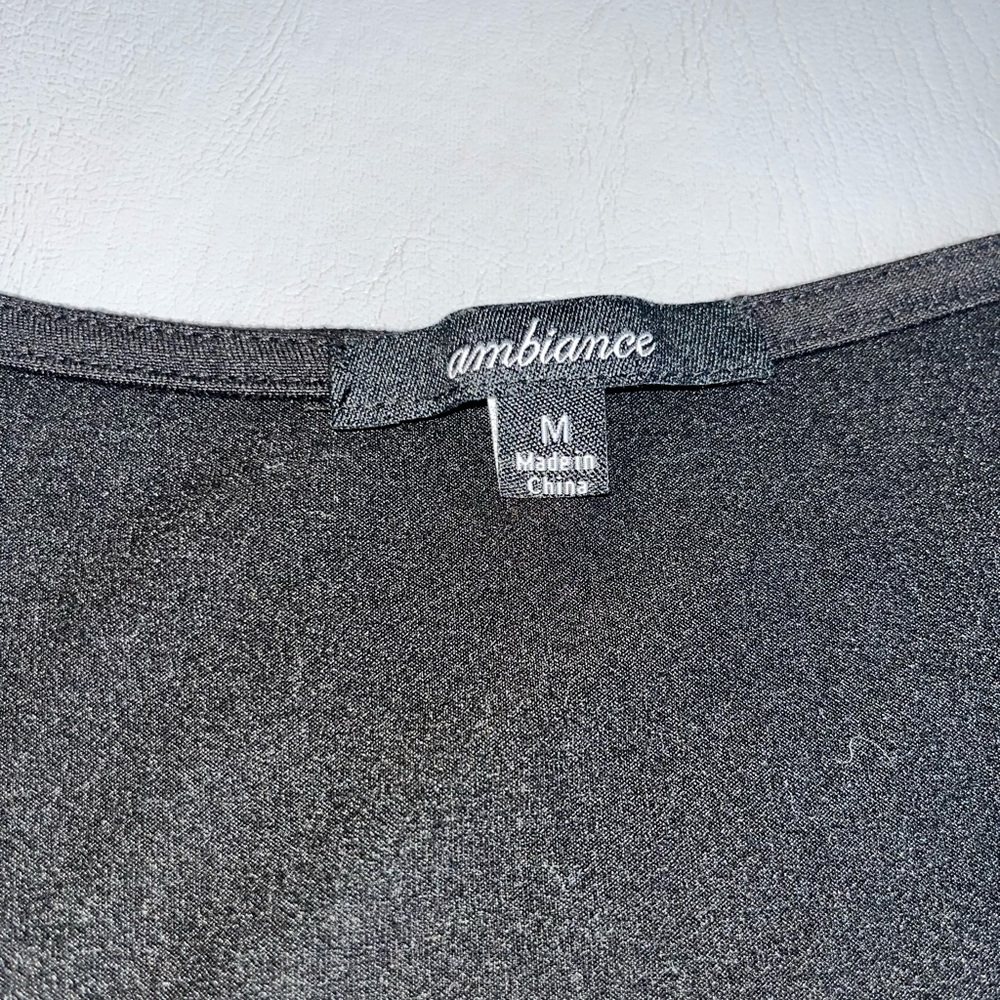 Ambiance Classic Black Mini Dress - Picture 2 of 2